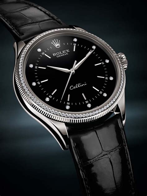 rolex cellini with diamonds in face|Rolex cellini models.